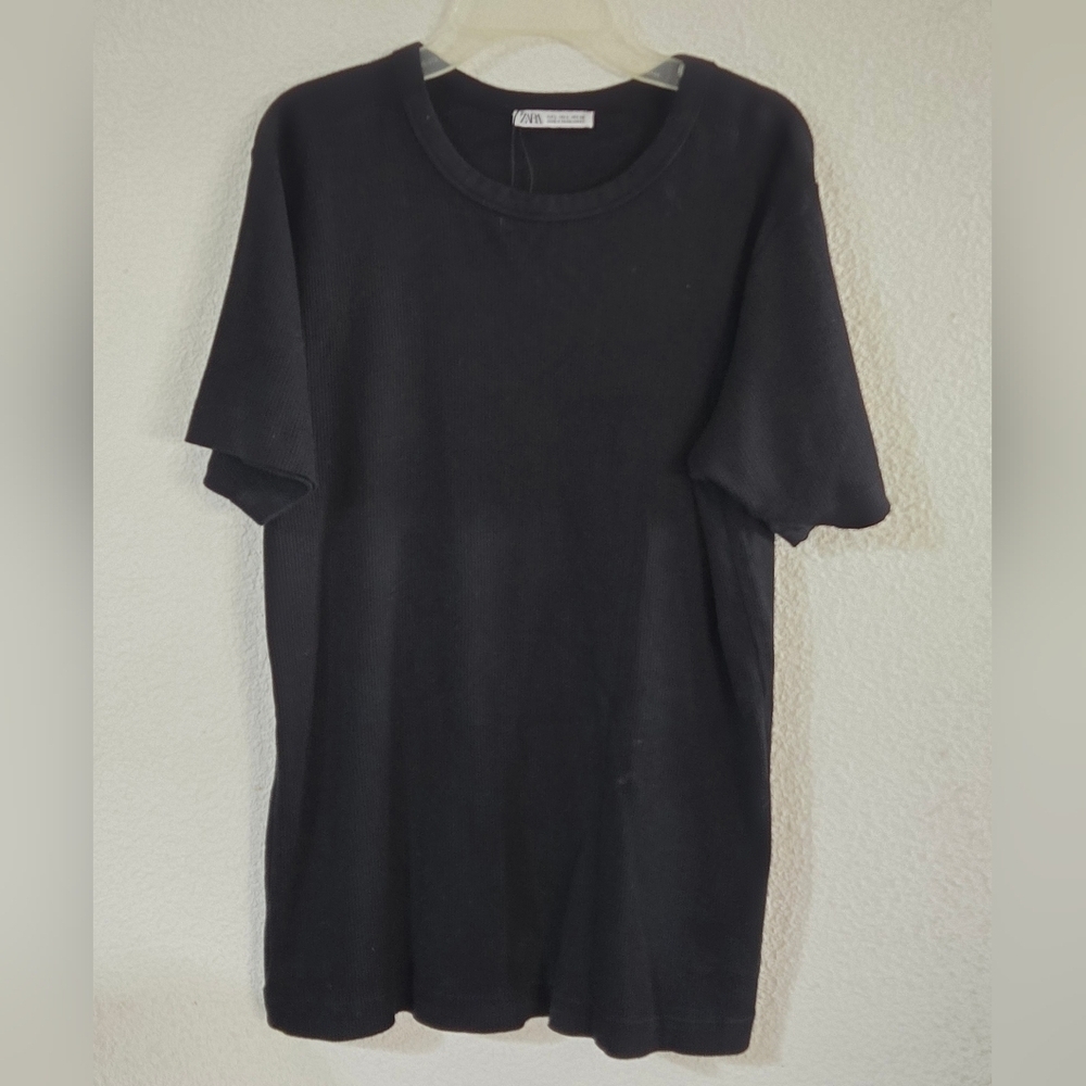 Zara Women's Long And Short Sleeve Tops in Navy and Black.Bundle. - Picture 8 of 9